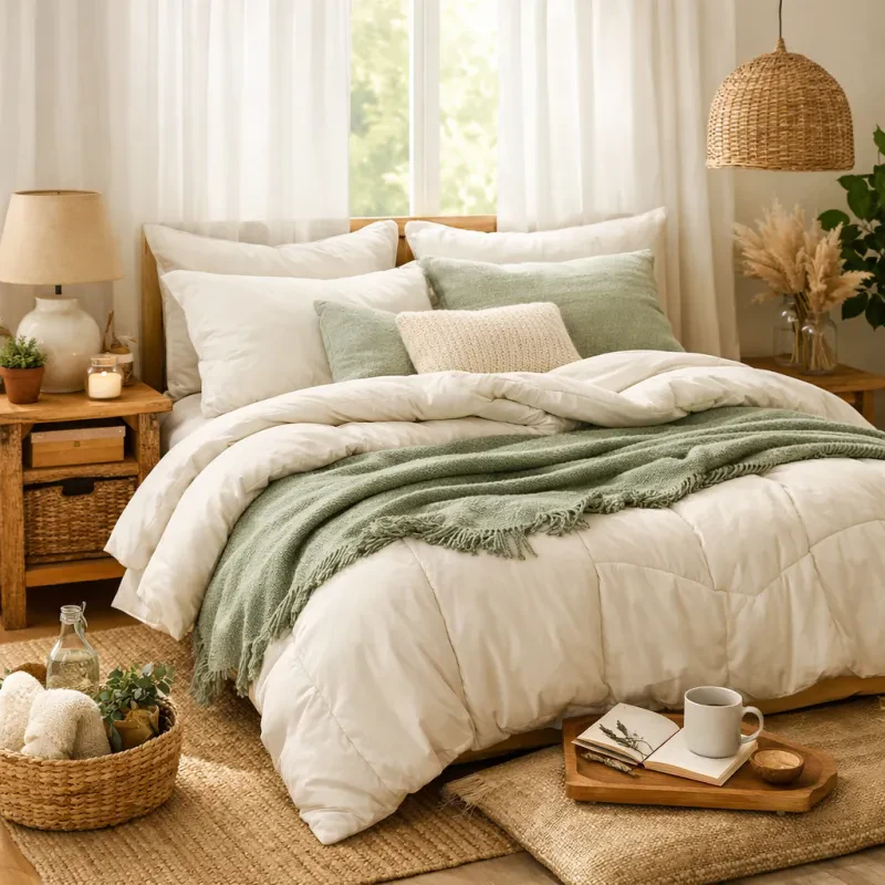 Snuggle in Style with Sustainable Comforter Sets