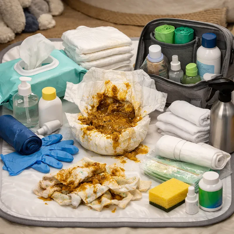 Everything you need for stress-free nappy changes