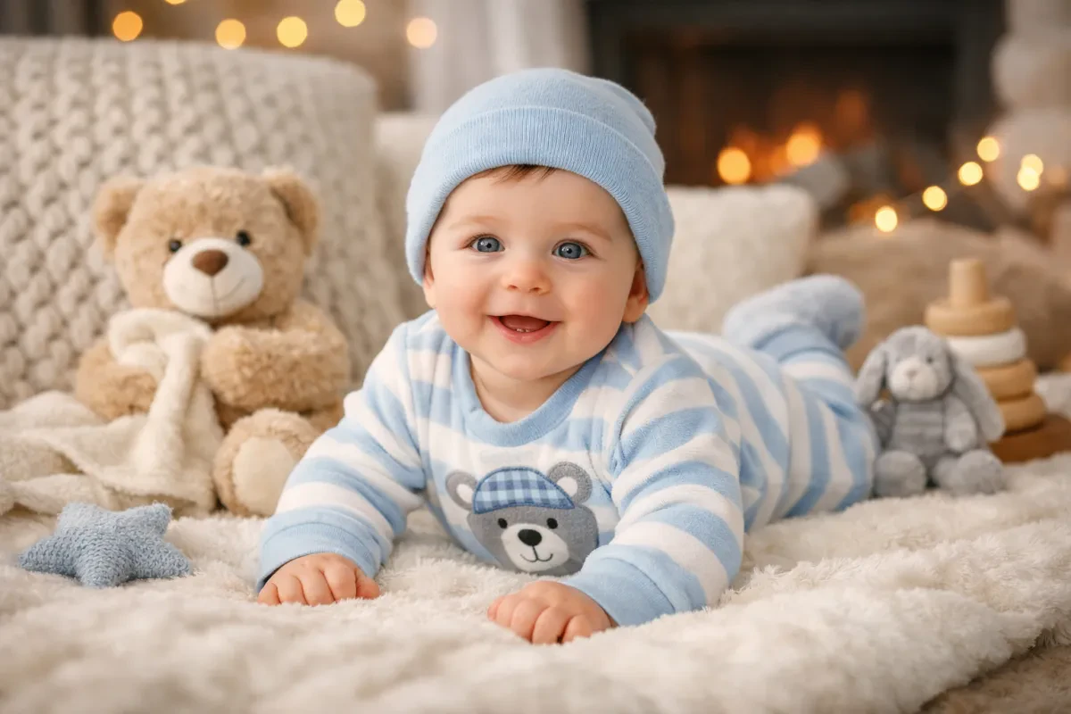 Cozy Comfort in Gerber Baby Boys' Onesies