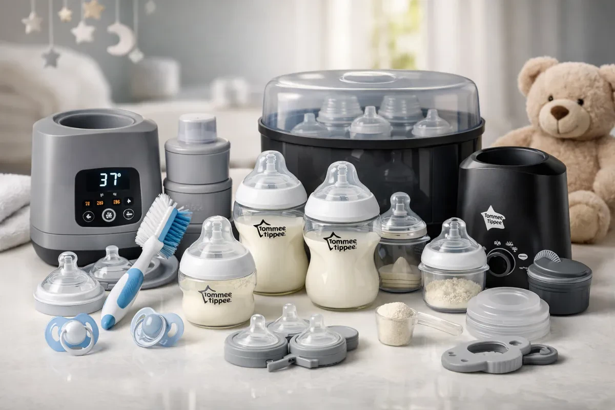Complete Tommee Tippee Bottle Set for Babies