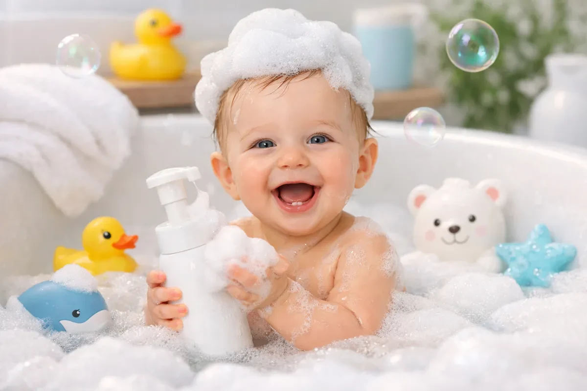 Gentle Foam Shampoo for Happy Baby Bath Time