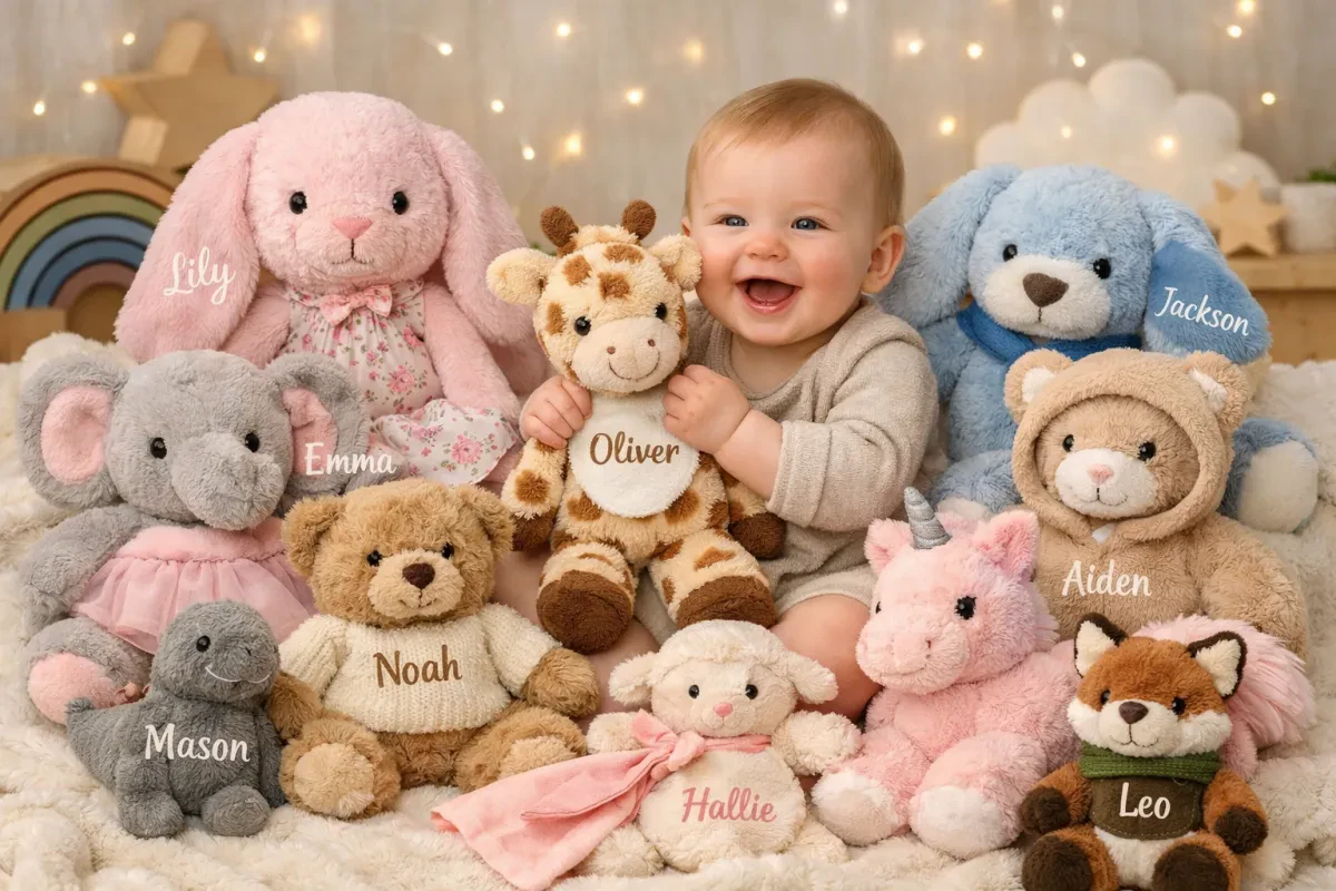 Unique Personalized Plush Toys For Babies You’ll Love