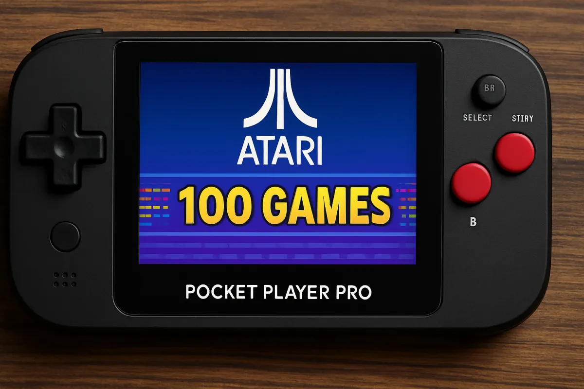 Atari Pocket Player Pro with 100 Games