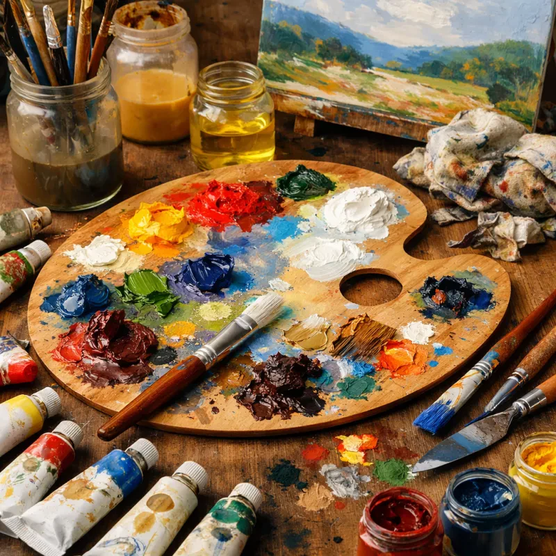 Find the perfect oil paints to kickstart your creative journey