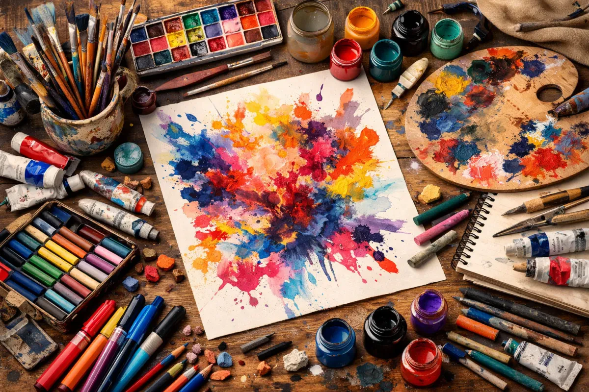 Art Supplies Artists Value Most for Creativity