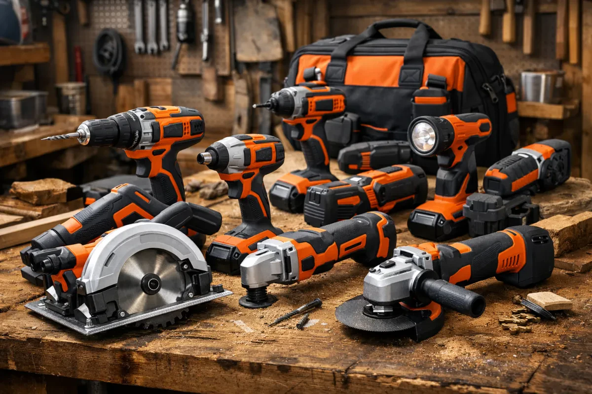 Choose the Best Cordless Power Tool Set Today