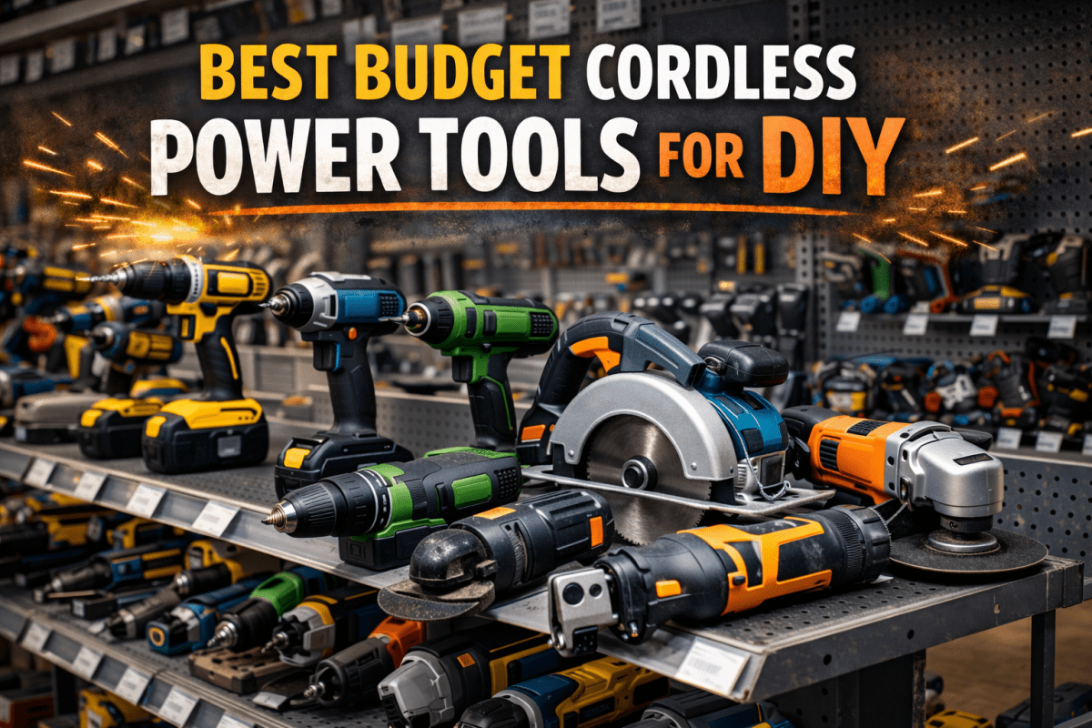 Best Budget Cordless Power Tools for DIY