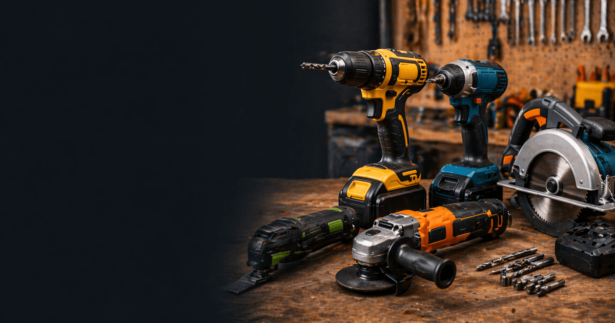Beginner Guide to Cordless Power Tools Simplified