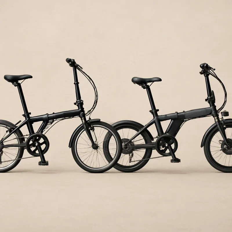 Choosing between manual and electric folding bikes for your needs