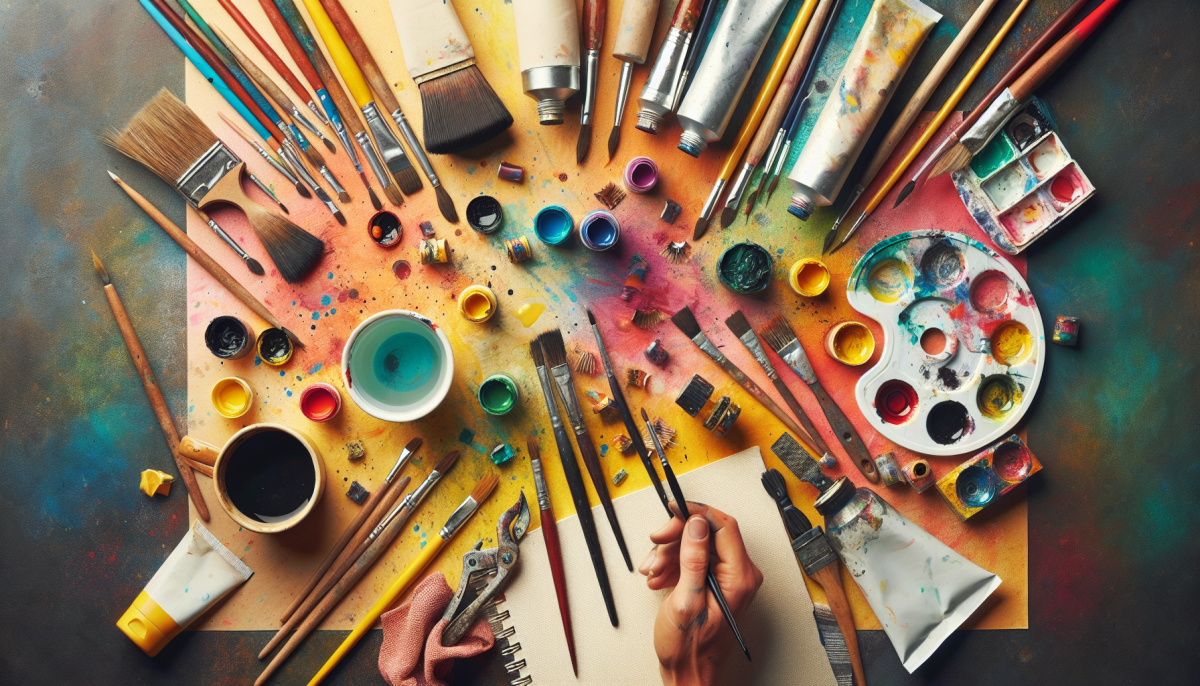 Keep Your Art Supplies Clean and Lasting