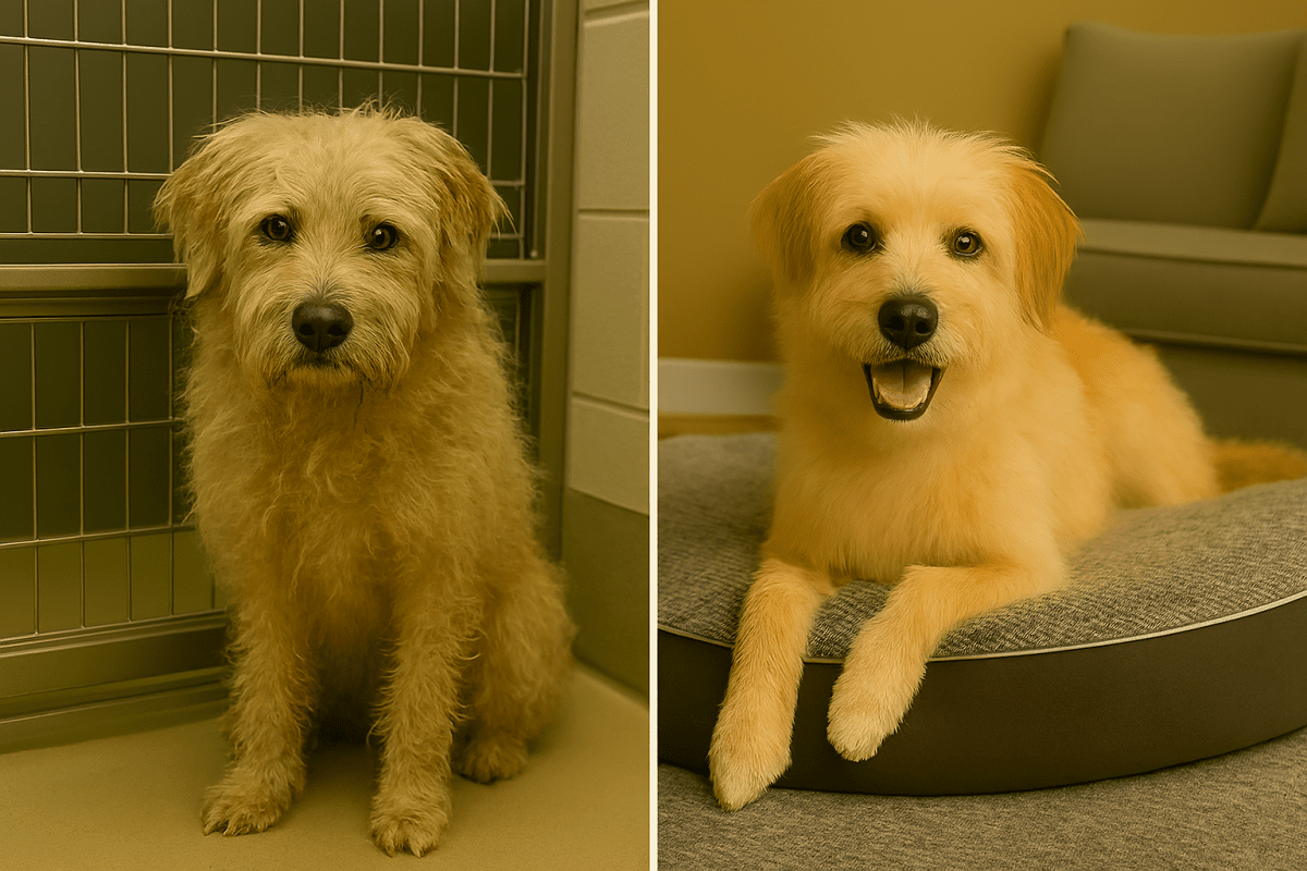 Unleashing Joy: Rescue Dog Transformations