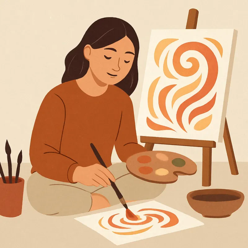 Simple tips to get started with mindful art and unleash your creativity