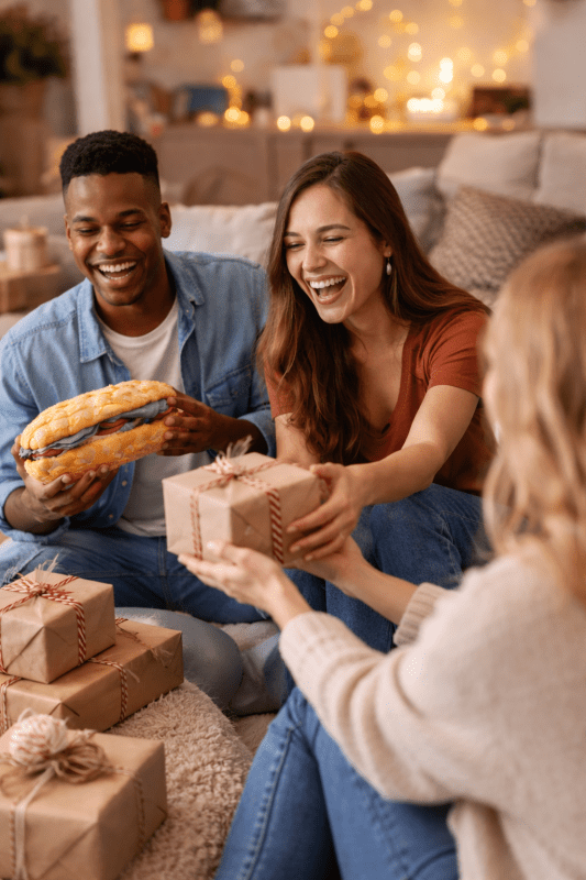 Surprise them with unique gifts that bring genuine joy