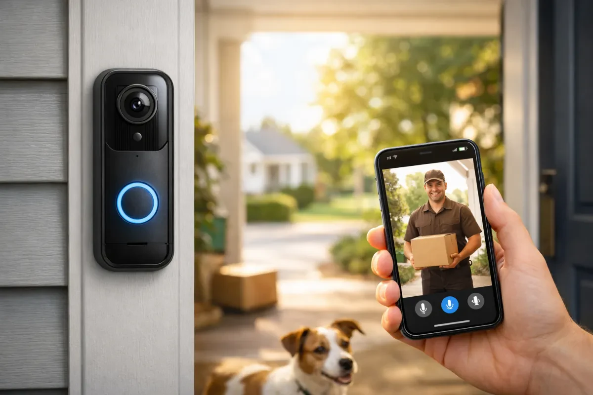 Stay Connected with Blink Video Doorbell