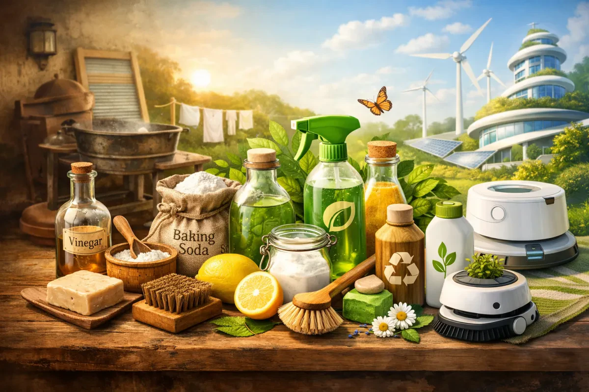 Eco-Friendly Cleaning Product Trends Through the Ages