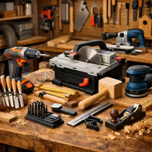 Get started with the right tools that make woodworking fun and simple