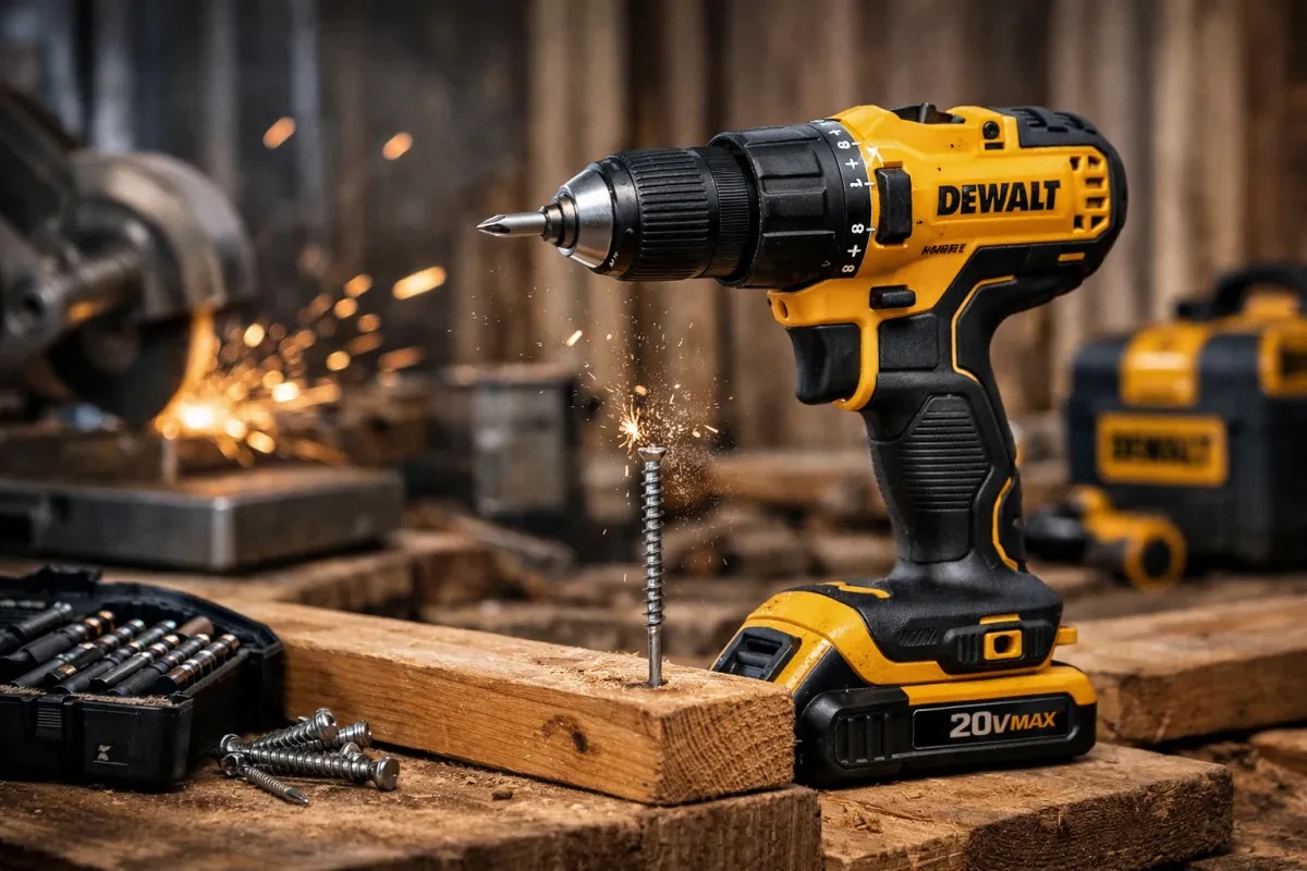 Powerful DEWALT 20V MAX Compact Drill Driver Review