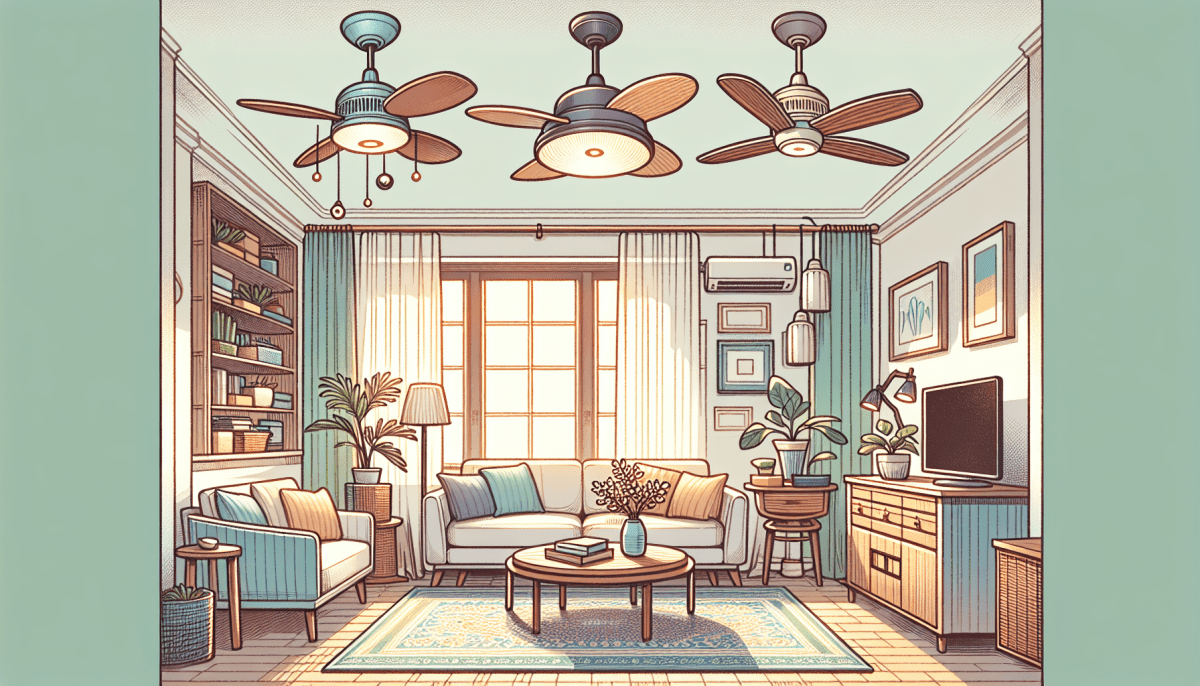 Top Ceiling Fans Ideal for Small Spaces