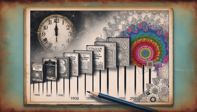 Discover the fascinating evolution of adult coloring books and their impact on creativity