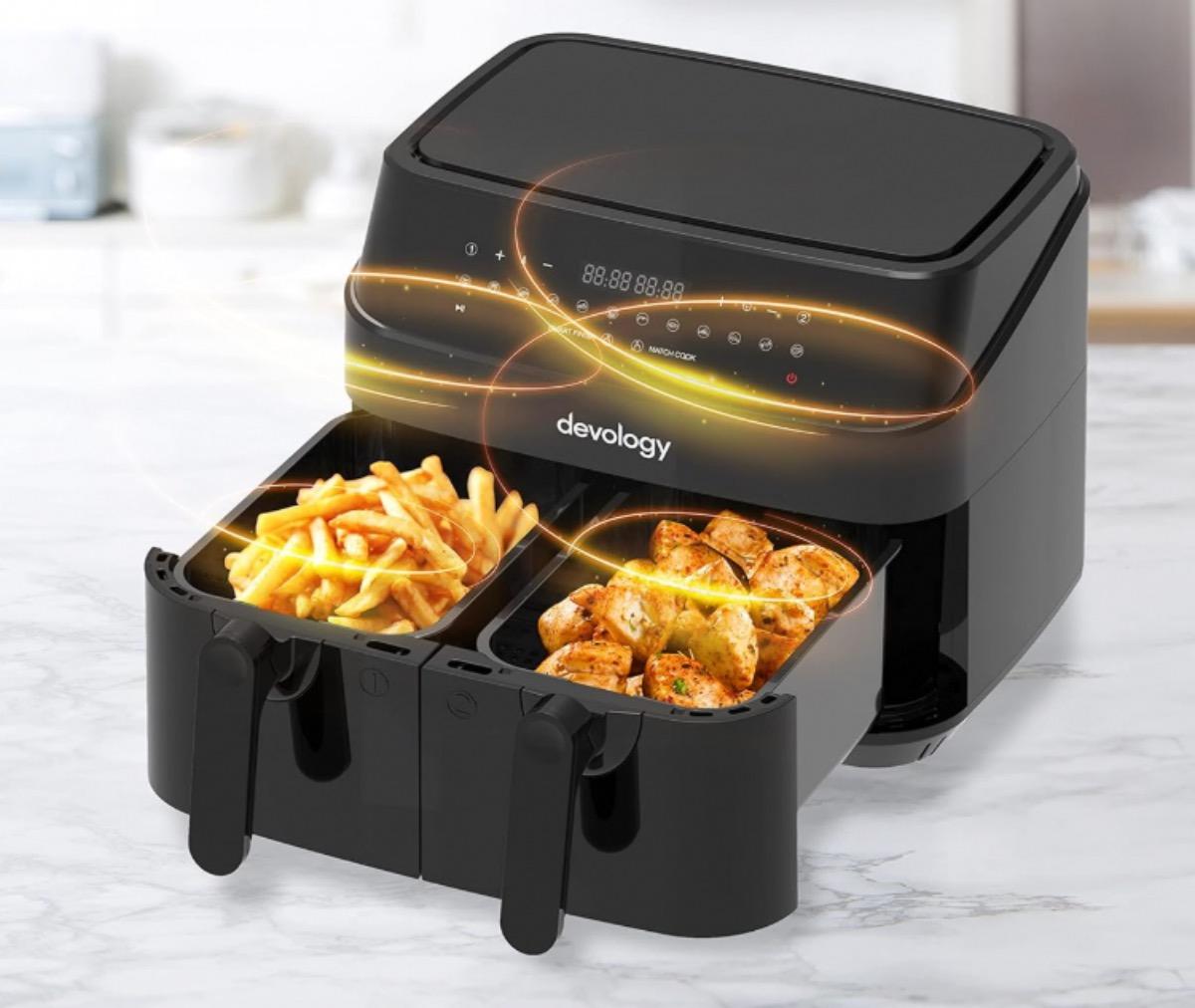 The Devology Air Fryer - A Healthier Way to Fry Your Favorite Foods