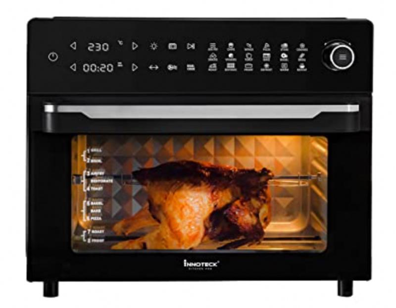 Learn everything you need to know about the Innoteck Air Fryer 30L in this comprehensive guide