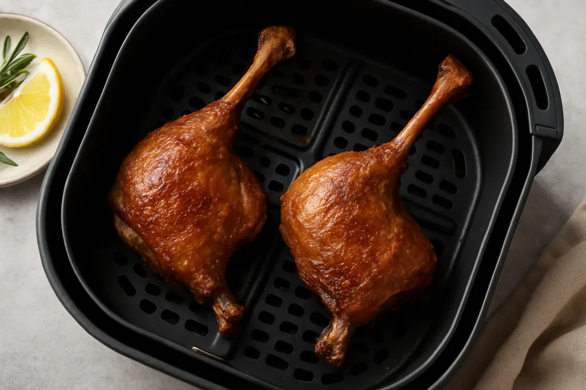 Crispy Duck Legs in the Air Fryer Made Easy