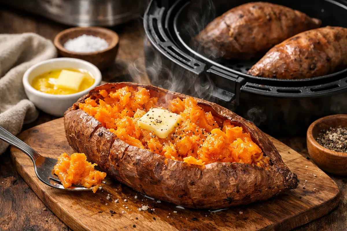 How to Cook a Sweet Potato in an Air Fryer
