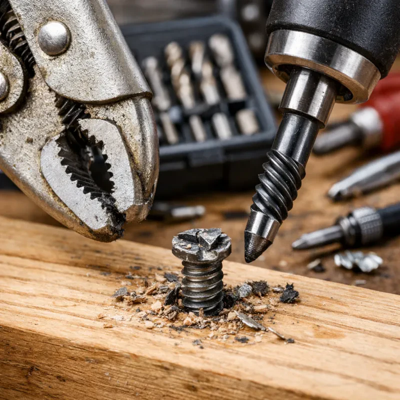 Simple steps to get that broken screw out without any hassle