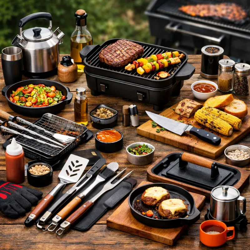 Must-have gear to elevate your outdoor cooking adventures