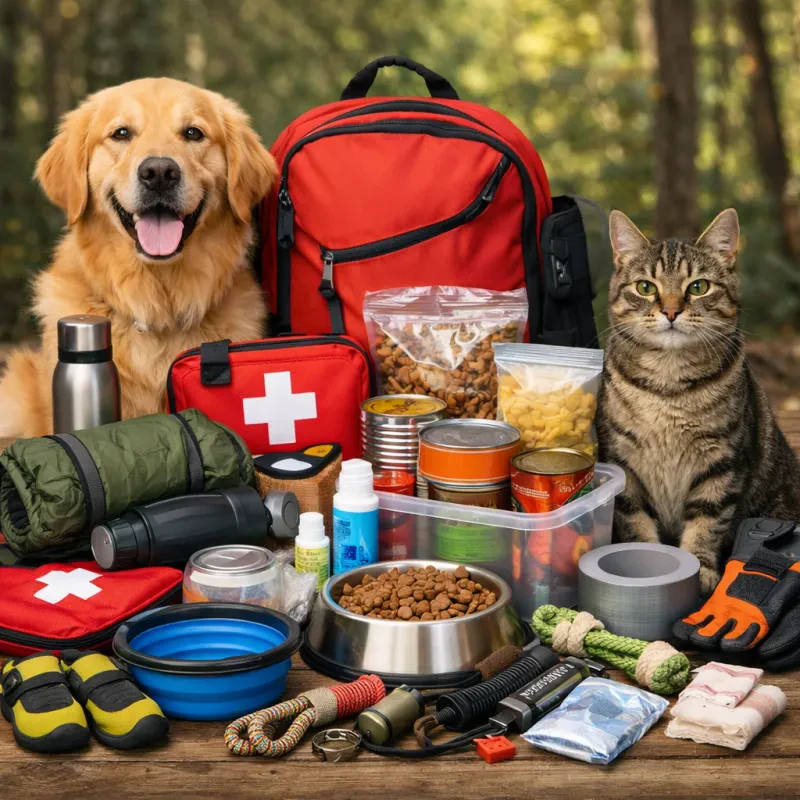 Simple tips for assembling emergency kits that keep your furry friends safe and happy
