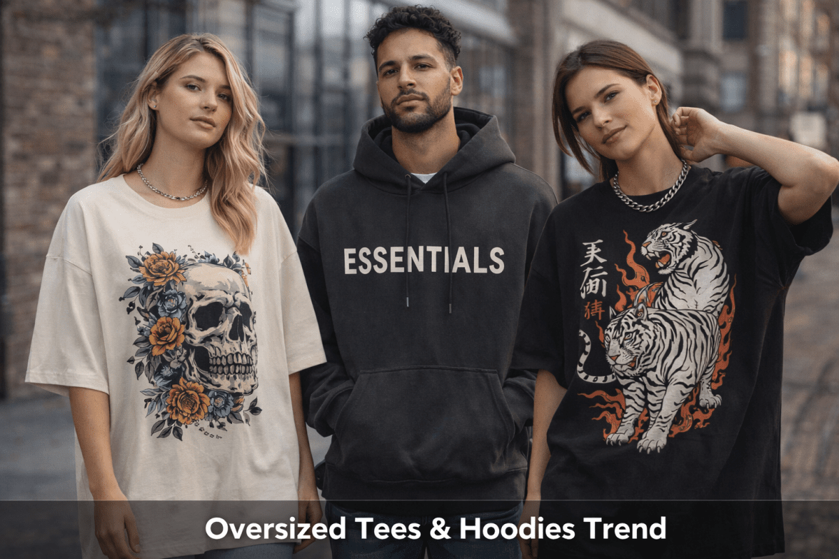 Oversized Tees & Hoodies: The Streetwear Trend Taking Over
