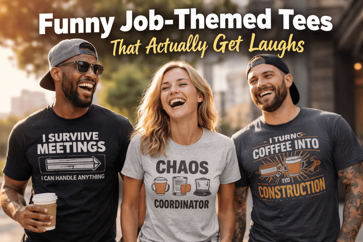 Funny Job-Themed Tees That Actually Get Laughs