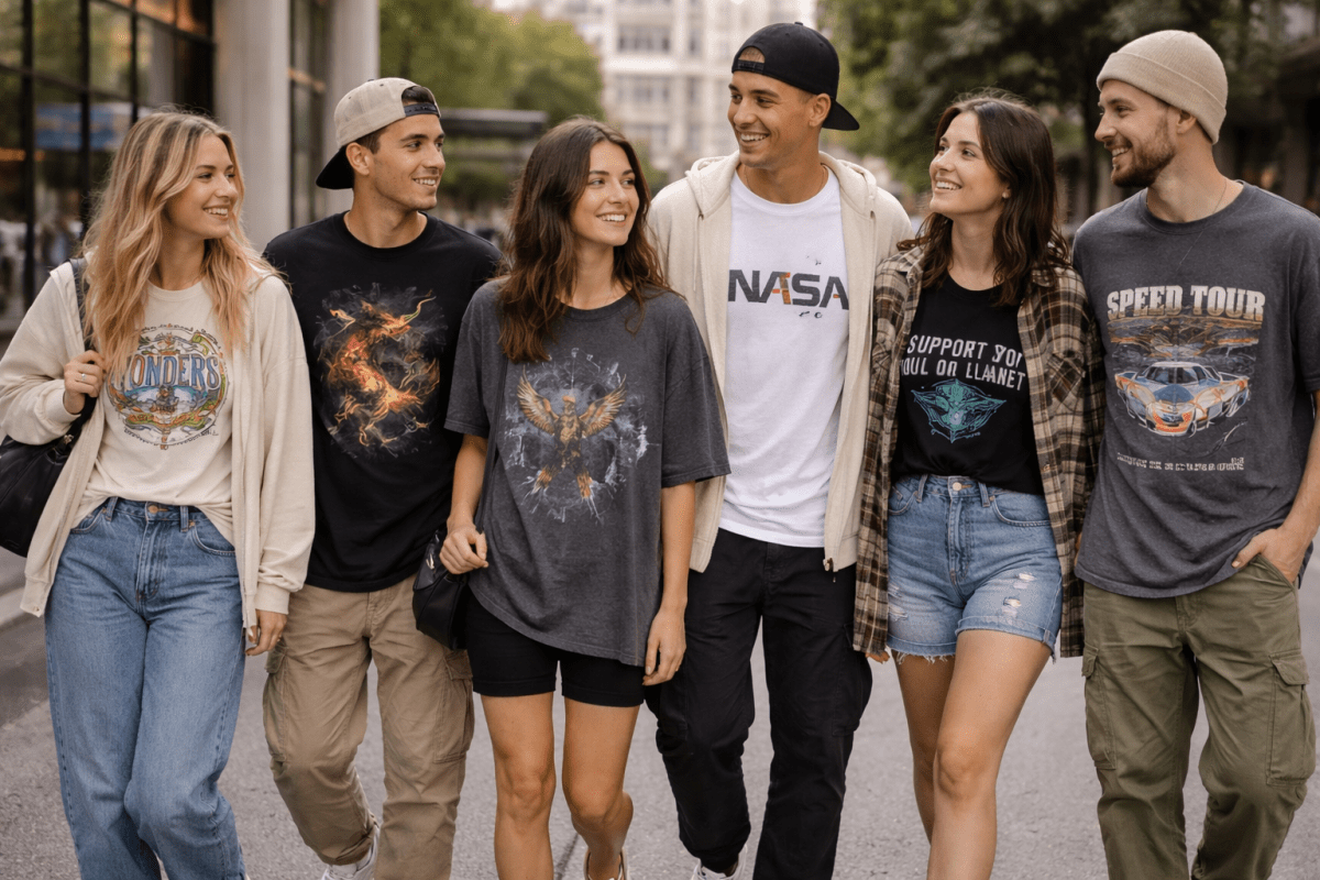 Outfits With Graphic Tees (15 Easy Looks That Always Work)