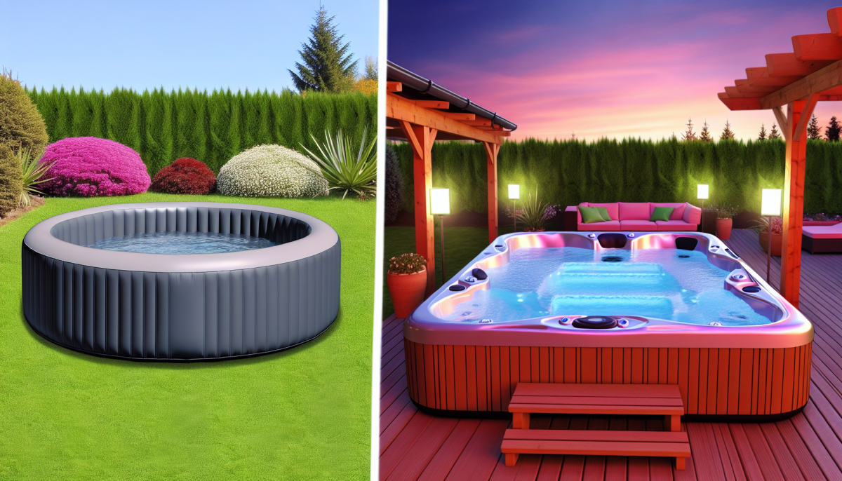 Inflatable vs. Hardshell Hot Tubs: Which is Right for You?