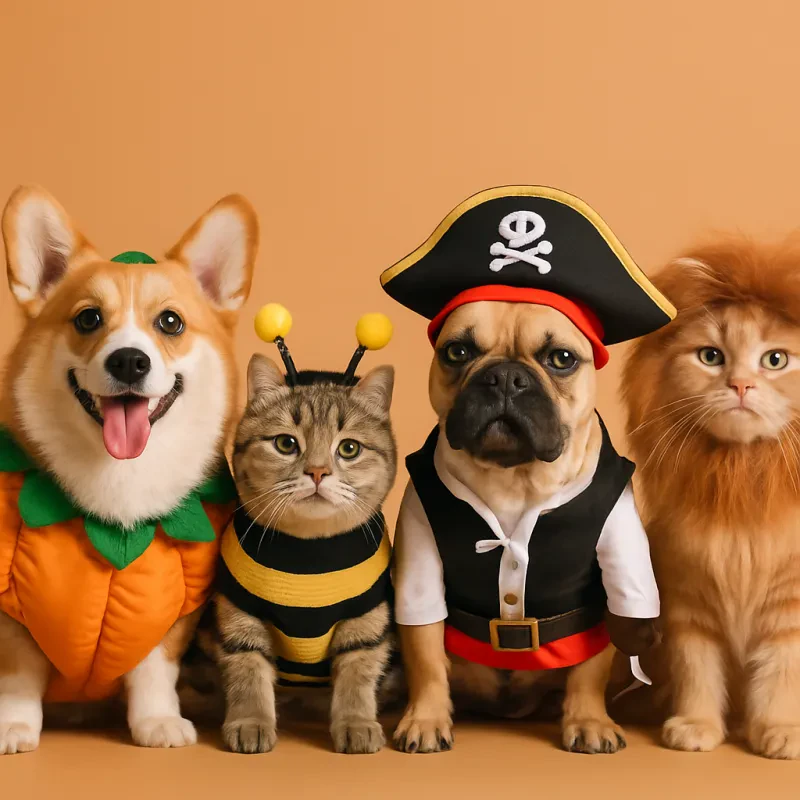 Find the perfect outfit to show off your furry friend's personality