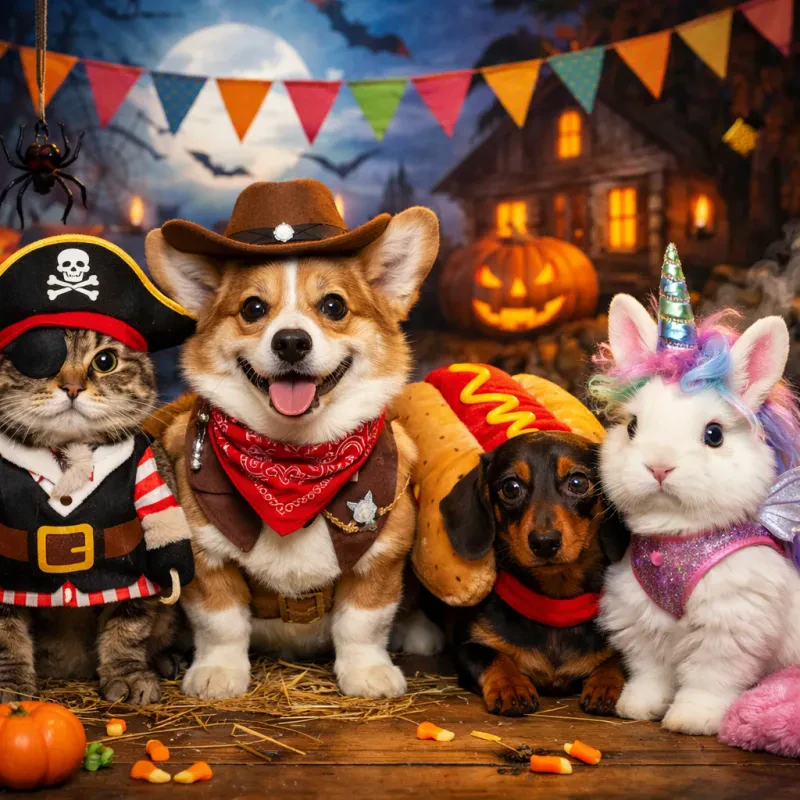Dress up your furry friend and bring on the laughs