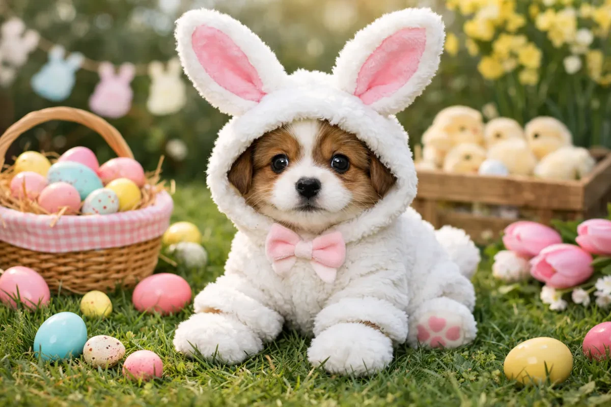 Dress Your Pup in This Cute Bunny Costume