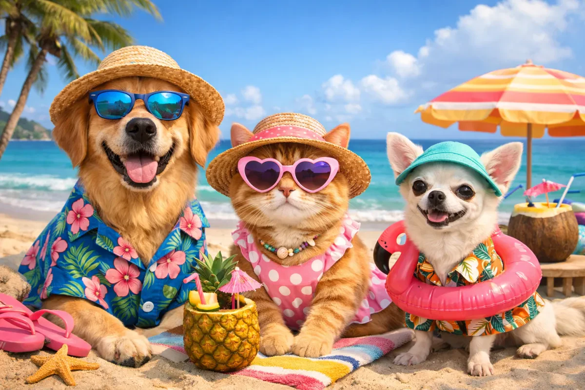 Stay Cool with Trendy Summer Pet Outfits