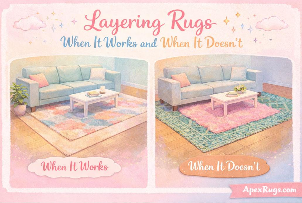 Layering Rugs: When It Works and When It Doesn't