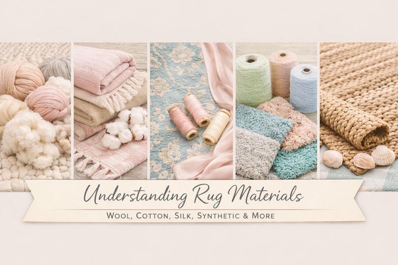 Understanding Rug Materials: Wool, Cotton, Silk, Synthetic & More