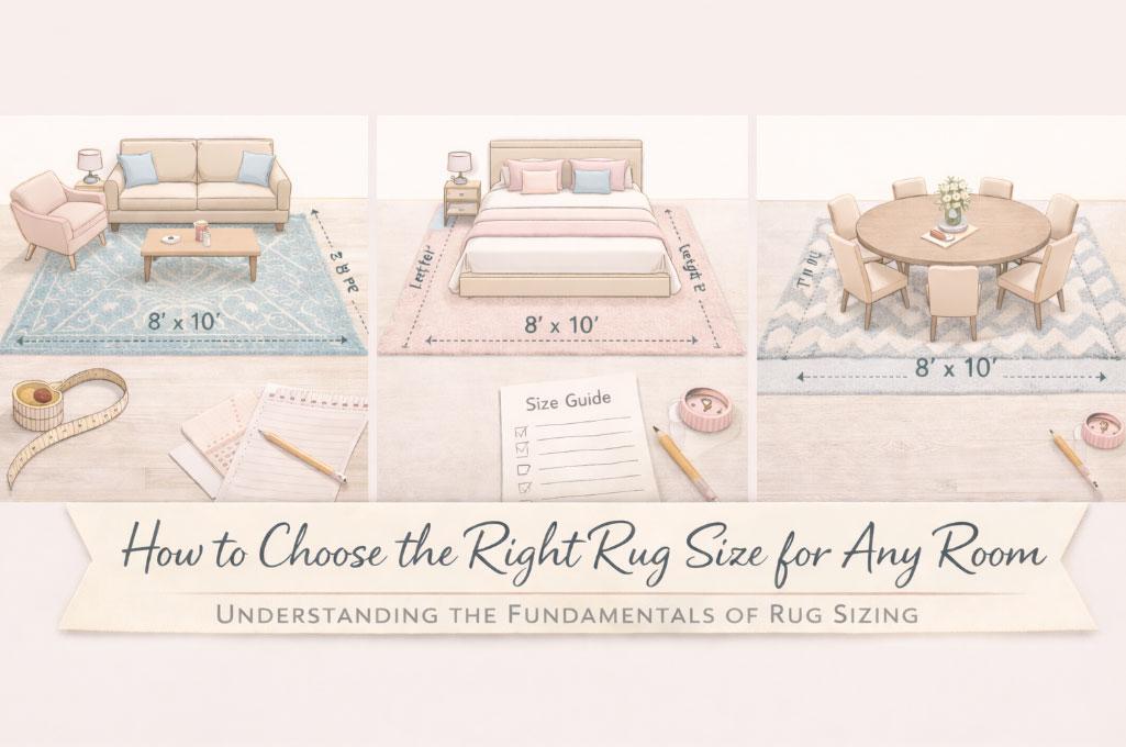 How to Choose the Right Rug Size for Any Room