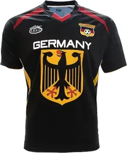 Germany’s jerseys tell a story of discipline, dominance, and World Cup greatness.