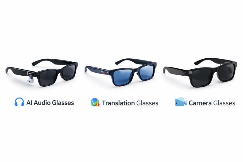 Understanding audio, translation, camera, and assistance-based smart glasses