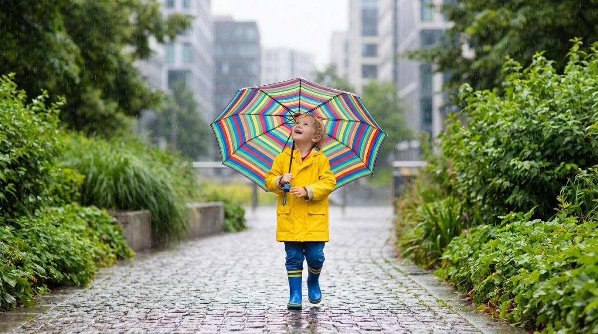 Best Kids Rain Jackets and Umbrellas
