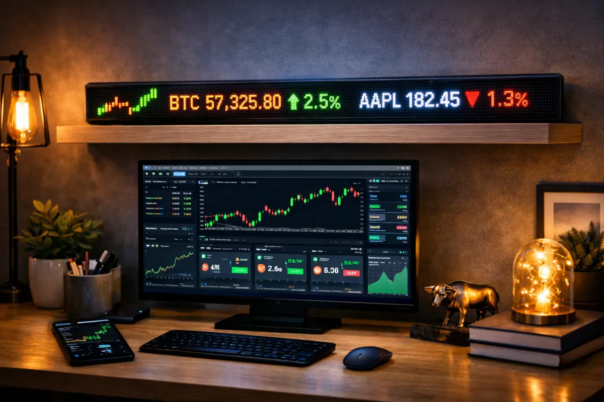 Fintic Home LED Ticker Displays Review