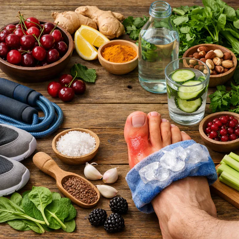 Effective tips to keep gout at bay using natural methods