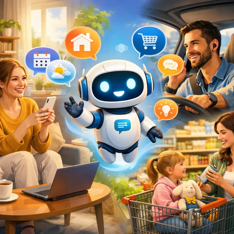 Discover how AI chatbots simplify tasks and save you time every day