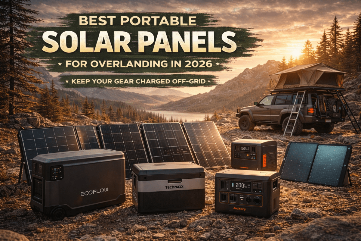 Best Portable Solar Panels for Overlanding (2026)