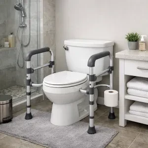 Make your bathroom safer and more comfortable with the Carex Toilet Frame