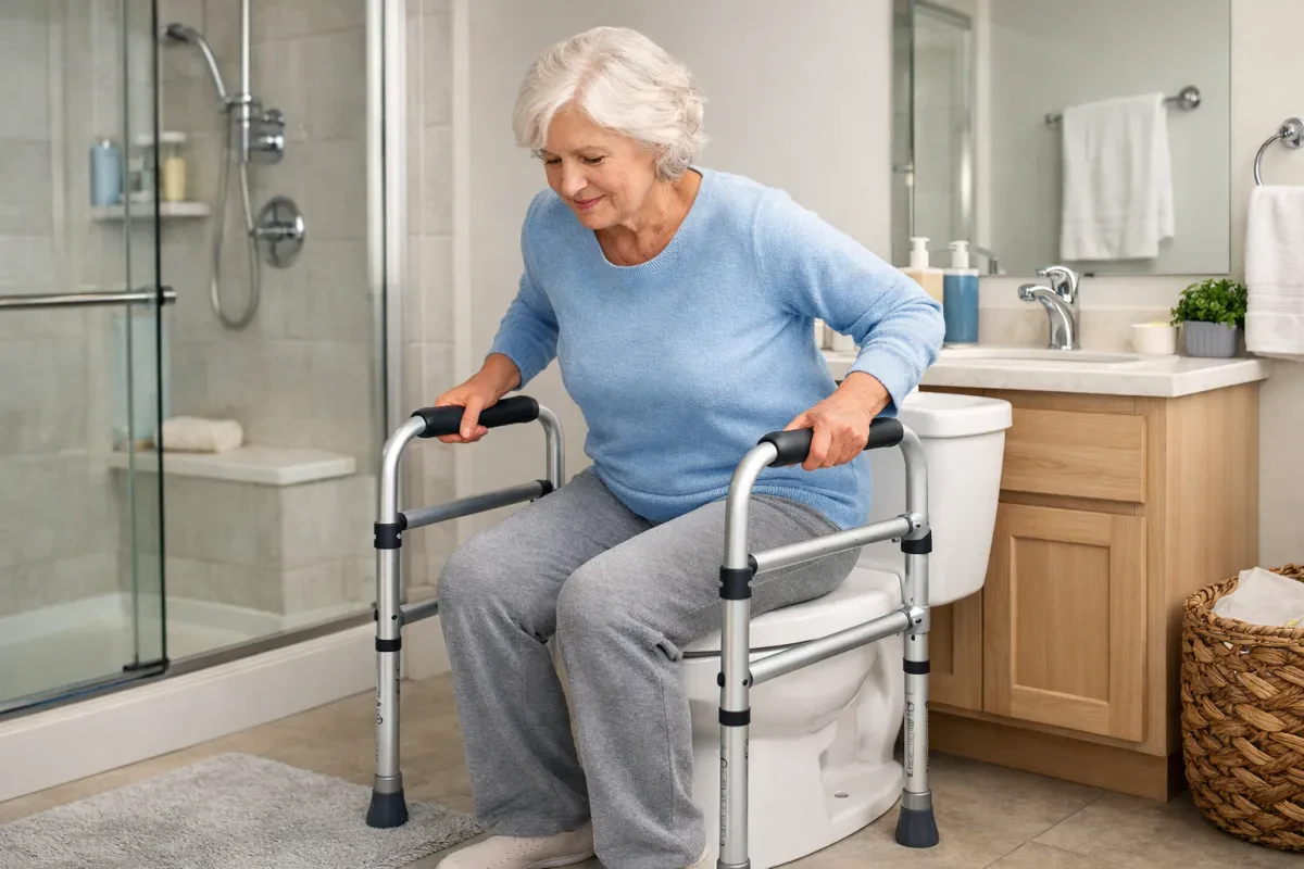 Boost Your Bathroom Safety with Carex Toilet Frame